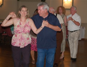 Maired Timoney Wink is enjoying this dance. 