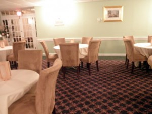 The Irish Center's dining room: Site of a ghostly experience.