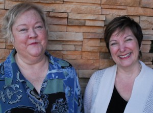 Kathy Kinney and Cindy Ratzlaff 