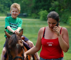 The smile says it all: Daniel Spahr at a past AOH Notre Dame Div. 1 Irish Festival. It's going on all weekend.