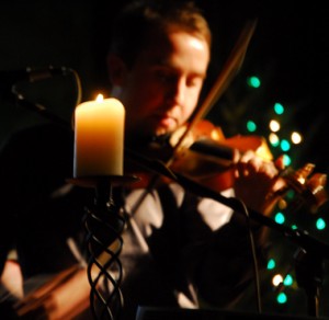 Oisin Mac Diarmada of Teada at last year's "Irish Christmas in America" show at the Irish Center. 