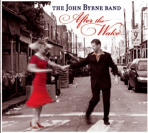 That's John Byrne and his new bride, Dorothy, on the cover of his new CD. Photo by Lisa Chosed. 