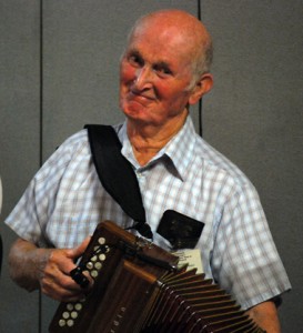 Kevin McGillian was honored for his 30-plus years playing at the festival. 