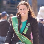 Brittany Basis, the 2006 Mary from Dungloe, in the St. Patrick's Day Parade. 