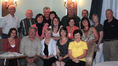 The Irish Center Board with members of the Inspirational Irish Women committee. 