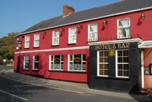 McGrory's, at the bend of the road in Culdaff.