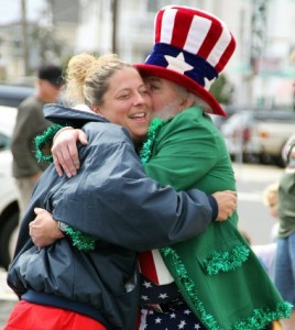 Fun, frivolity and street smooching: It's Irish Weekend 2010.