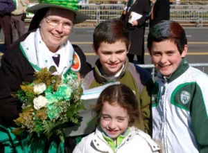 Mayo Honoree Sister James Anne with some friends.