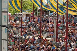 The Penn's Landing Festival always draws a big crowd.