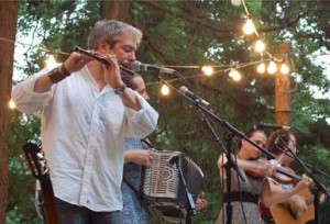 Solas, in a Chestnut Hill concert in Pastorius Park.