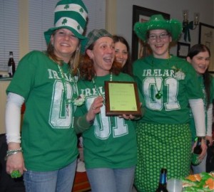 Bridgeport Rib House winners, from left, Kim Loncher, Lisa Van Fosse, Jeanine Hand, and Barb Brown. 