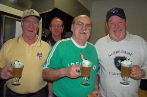 The 2007 judges: from left, Jack Brennan, Ed Halligan, Seamus Dougherty, and Verne Leedom. 