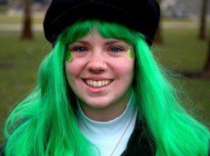 One of our favorite photos from the Philadelphia St. patrick's Day Parade