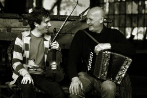 Caoimhín Ó Raghallaigh and Brendan Begley