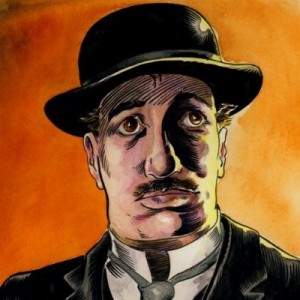 Leopold Bloom, as imagined by artist Rob Berry