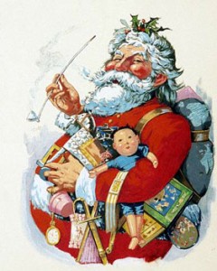 "Merry Old Santa Claus" by Thomas Nast