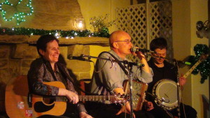 Mary Courtney, John Redmond and Donie Ryan of the band Morning Star