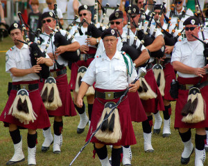 Irish Thunder Pipes and Drums to perform.