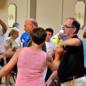 John Shields gives Irish jive dancing a whirl.