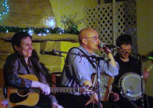 Mary Courtney, John Redmond and Donie Ryan of the band Morning Star