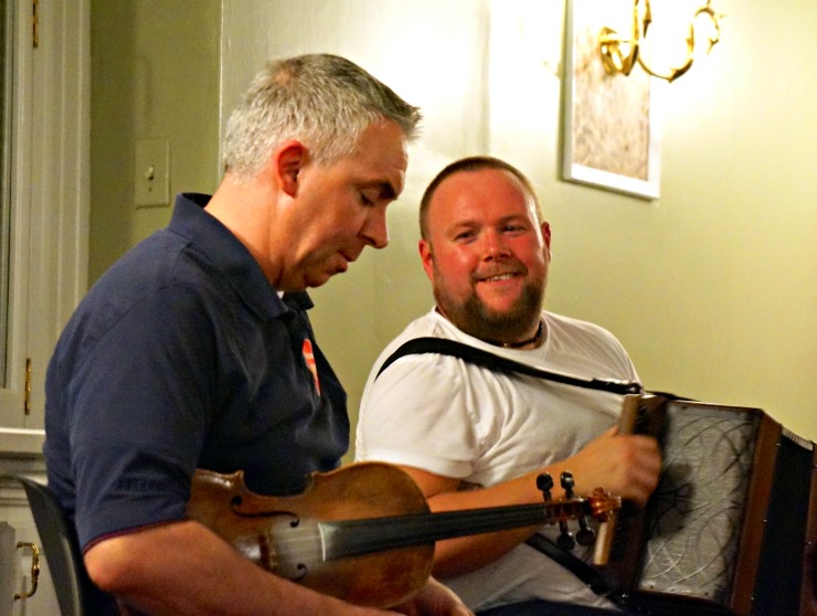 Mick Conneely and David Munnelly