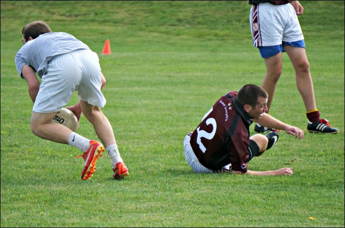 It didn't take long for players to become well acquainted with the field.