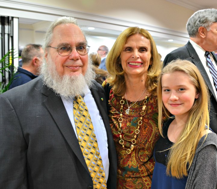 Robin Hiteshew, Pat McGann and Haley Richardson