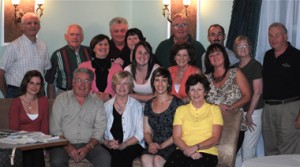 The Irish Center Board with members of the Inspirational Irish Women committee.