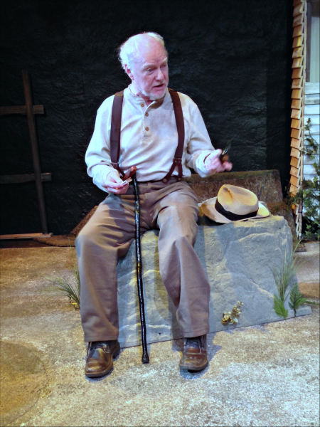 Michael Toner, in the role of Phil Hogan in Eugene O'Neill's "A Moon for the Misbegotten," at the Walnut Street Theatre.